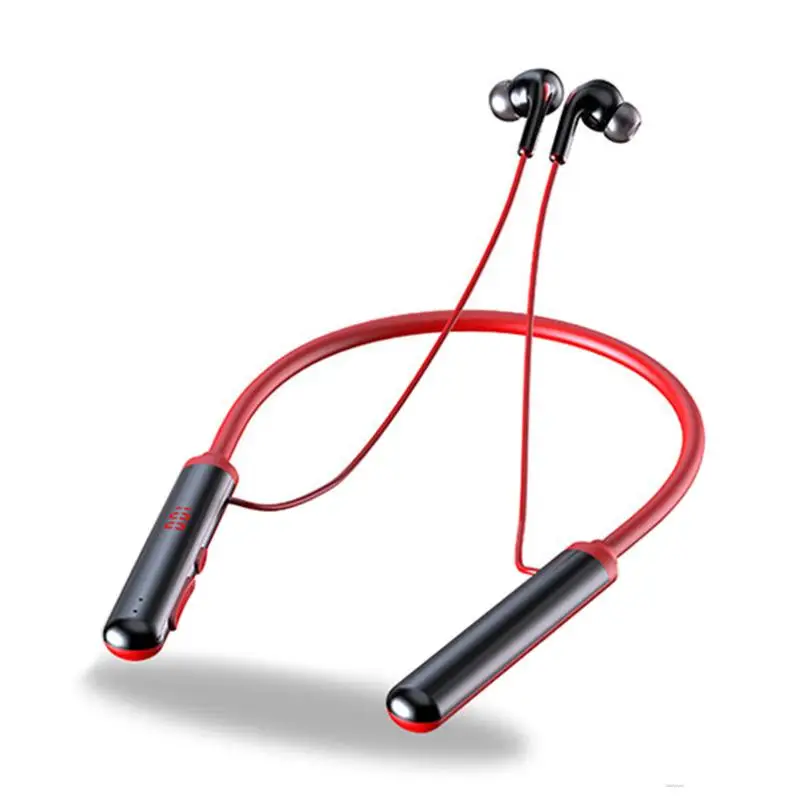 

Wireless Bluetooth Neck-hanging Headphone Fashion Sport Noise Reduction 9D Sound Quality Headset