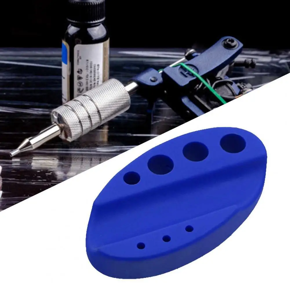 

Tattoo Guns Pen Holder Soft Semi-permanent Silicone Machine Pigment Cup Tray for Manual Pen Accessories