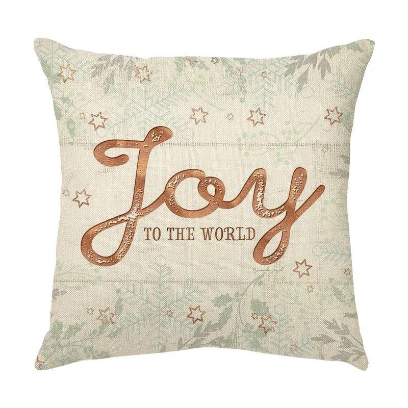 Новая Рождественская серия букв наволочка для дивана веселый мир радость чехол