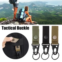 military tactical hanging key hook clip nylon carabiners keychain belt clips buckle outdoor hiking sports accessories 6 4cm