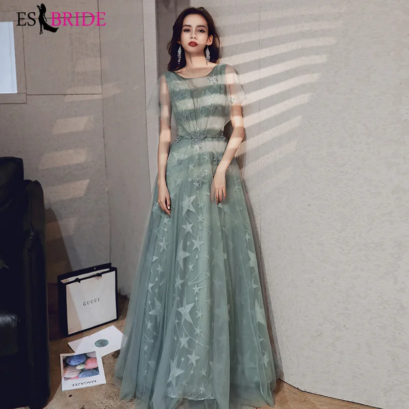 Вечернее платье с аппликацией бисером и цветами красивые торжественные платья