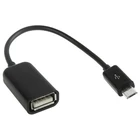 Микро USB кабель Мужской хост к муфтовый стыковочный USB OTG кабель Шнур адаптер Android Tab телефон USB конвертер USB OTG Кабель-адаптер