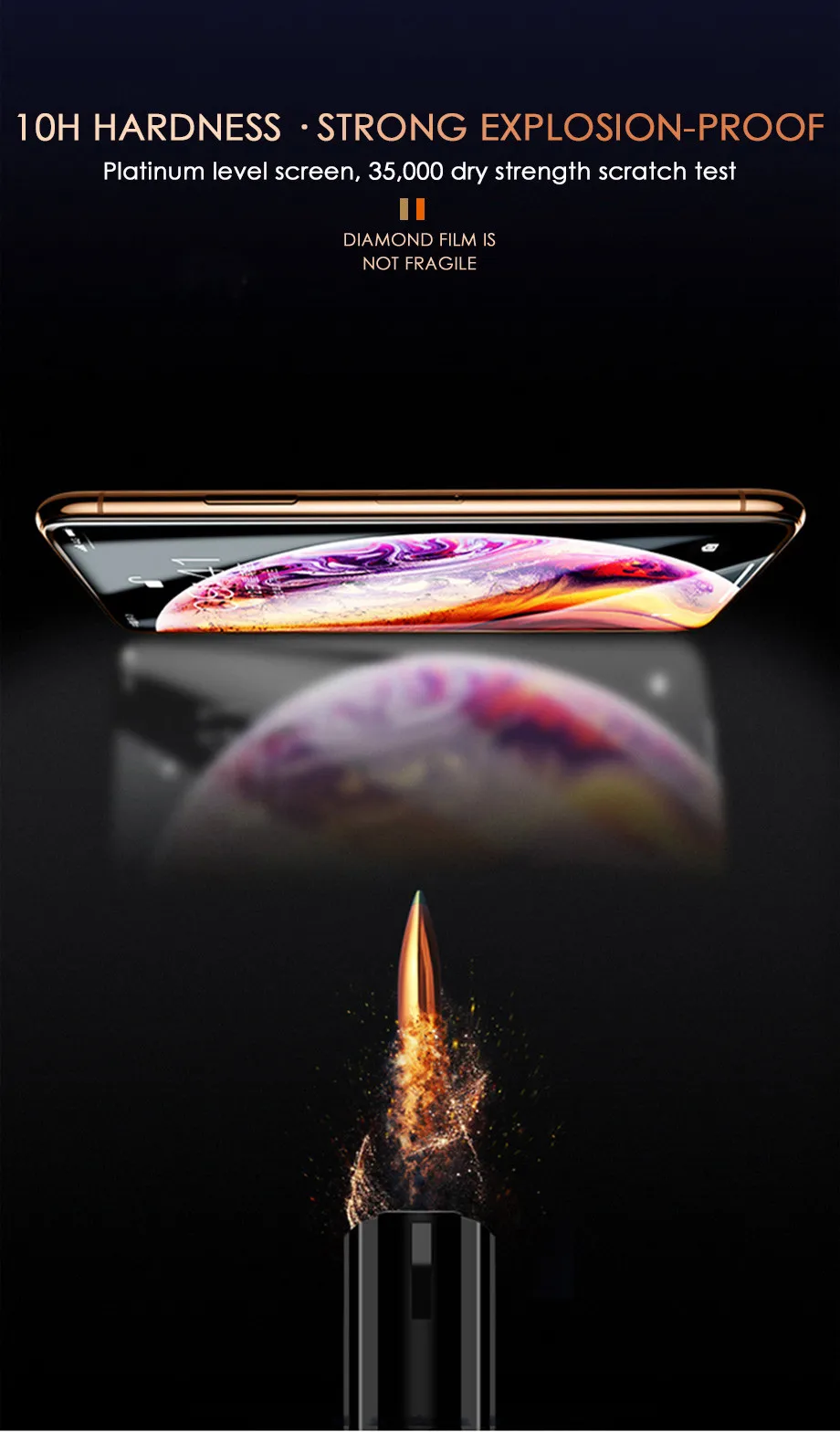 Закаленное стекло для iphone 11 8 7 6 5 Plus X XR XS MAX glass iphone 11 Pro MAX защита для экрана защитное стекло на iphone 11 pro