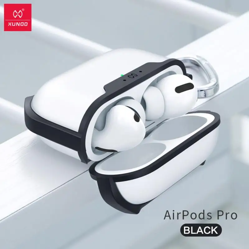 Чехол для Apple AirPods Pro беспроводной Bluetooth чехол наушников прозрачный устойчивый к