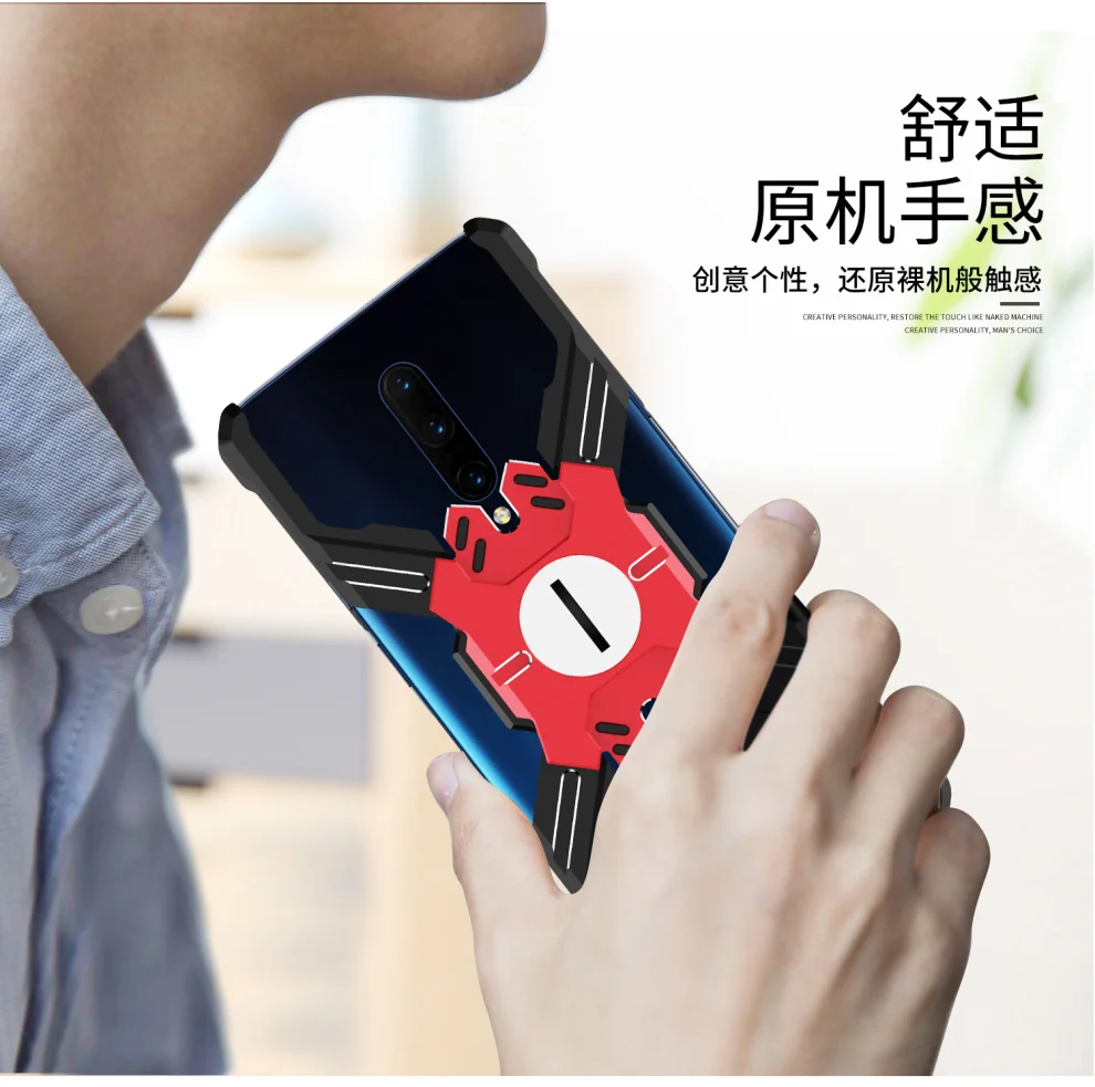 Герой Marvel элементы Алюминиевый металлический бампер чехол для OnePlus 7/Pro тонкий жесткий противоударный защитный бампер для телефона чехол OnePlus 7 Pro