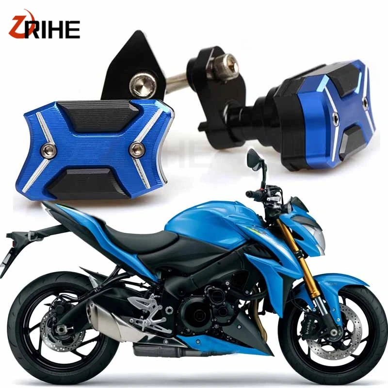 GSX S1000 15 17 защитные слайдеры рамы мотоцикла защитная накладка для защиты от