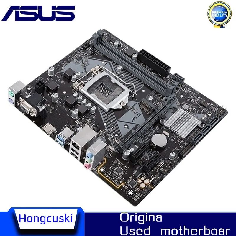 For ASUS PRIME H310M-E / R2.0 Used original motherboard Socket LGA 1151 DDR4 H310 Desktop Motherboard | Компьютеры и офис