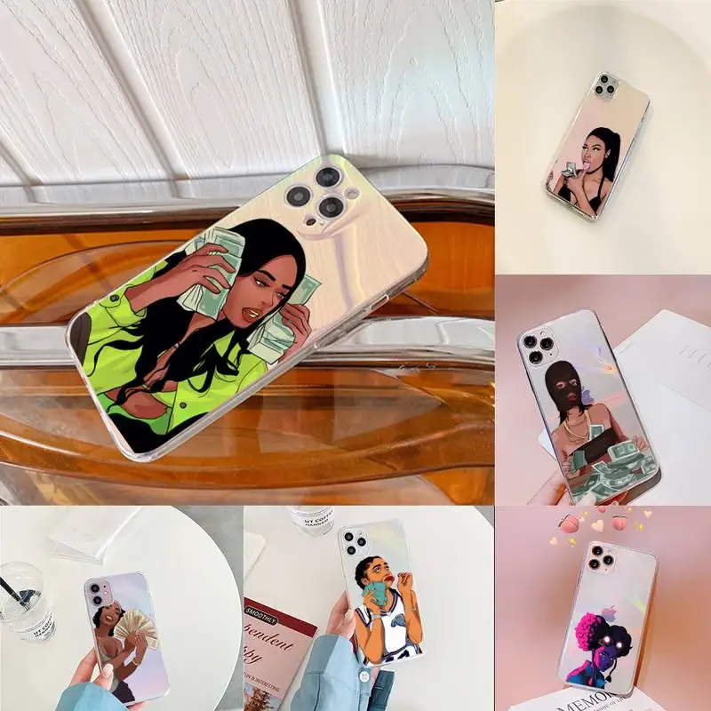 

For iphone 12/11 Pro 12Pro/11Pro Max mini 6/7/8/6s Plus Case For iphone X/XR/XS max SE 2020 Apple make money Girlse Phone Cases