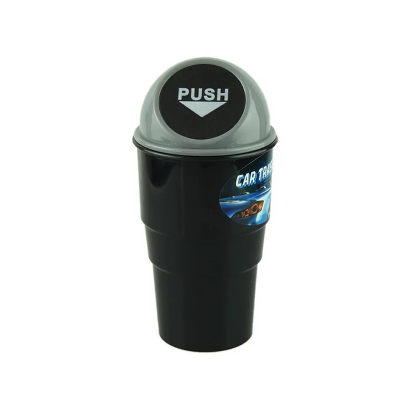 

Car Small Trash Garbage Can Autobiles Trash Dust Case Holder Bin Box Car-styling Can Rubbish Box Dust Case Holder Car Trash