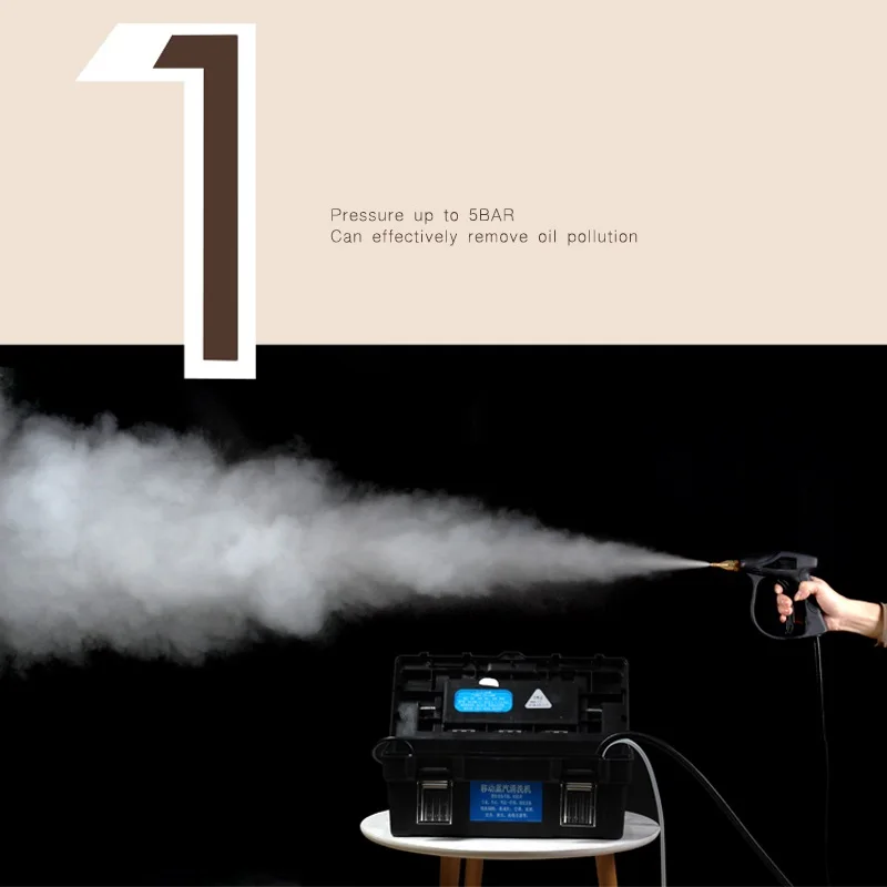 Высокотемпературная электрическая машина для очистки паром высокого давления