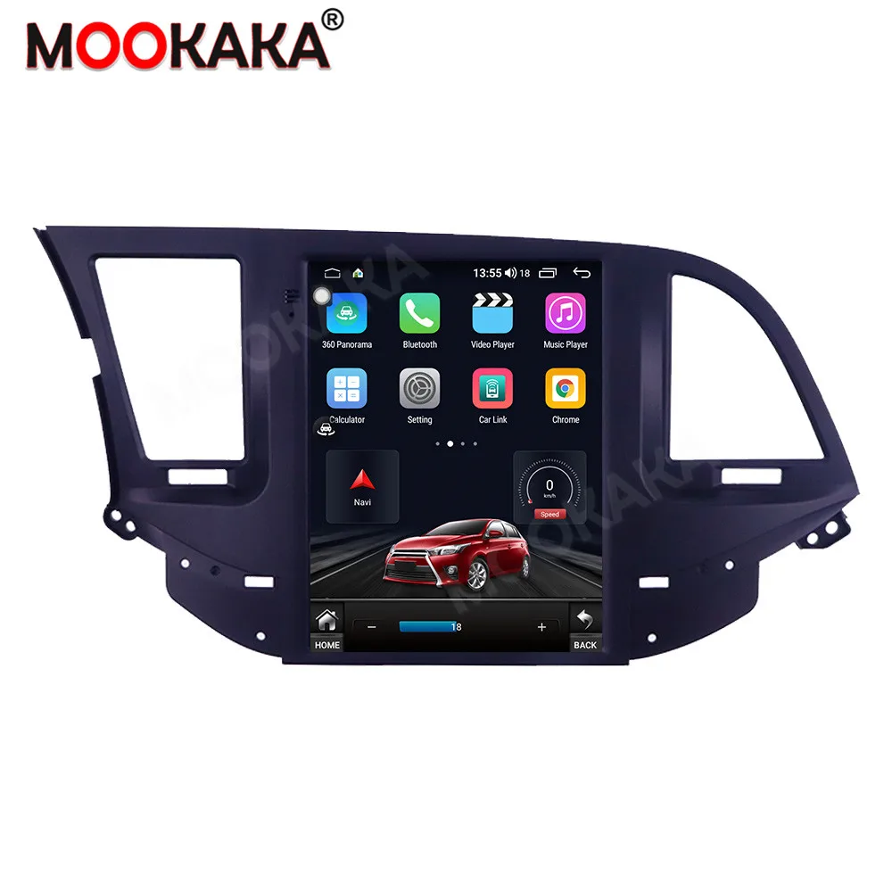 구매 안드로이드 무선 카플레이, 자동 서라운드 뷰 카메라 자동차 멀티미디어 플레이어 스테레오 라디오 GPS 네비게이션, 현대 엘란트라 2016-18 용