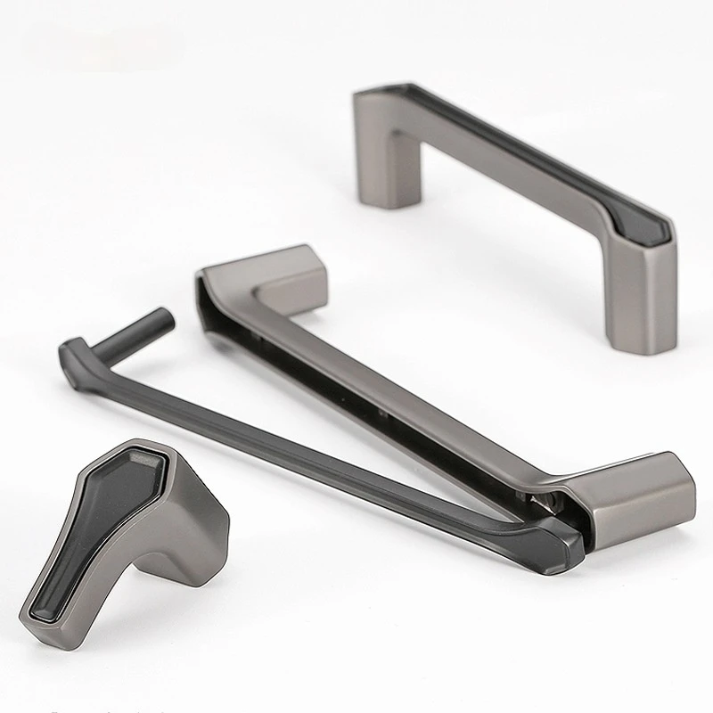 Ручки для мебели Muebles сплава цинка Кабинет современный минималистический