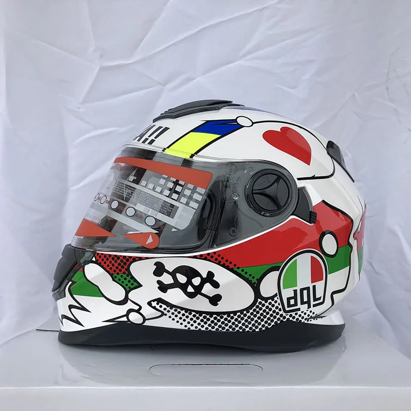 2019 мотоциклетный шлем malushun с двойными линзами профессиональный гоночный для