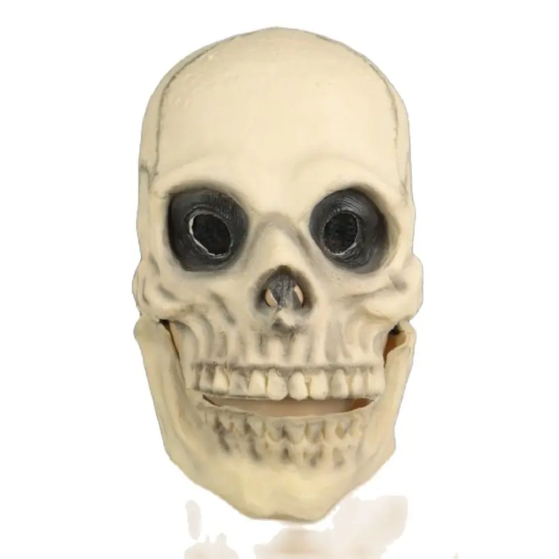 

Аниме мультфильм унисекс 3D Скелет смешная маска для Хэллоуина маскарада головной убор реквизит подарок