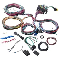 Universal 12 Circuit Wiring Harness Wire Hot Street Rod For Chevy Wiper A/C