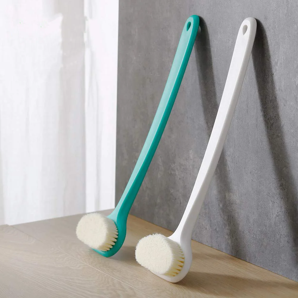 

Bath Brush Comfy Bristles Long Handle Bath Shower Brushes Gentle Exfoliation Improve Skin's Health Beauty Brushing Back Scrubber