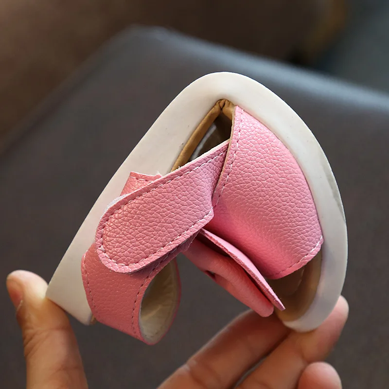 Новинка 2020 сезон лето детская обувь с большим бантом сандалии для девочек в