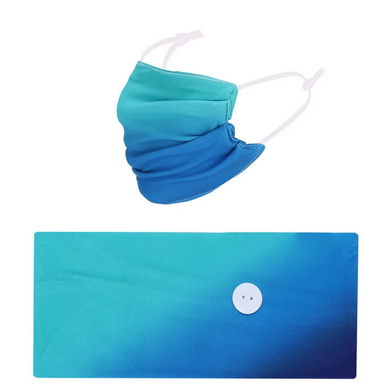 

2 Pcs/ Set Yoga Hair Band with Mask Women Headband Head Wrap Hair Bands Unisex Running Elastic Hair Band Headwear