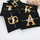 Индивидуальная сумка для макияжа, сумка для подружки невесты, подружки Honor, праздника, свадьбы, девичника, подарок на вечеринку, холщовая монограмма, косметические чехлы на молнии