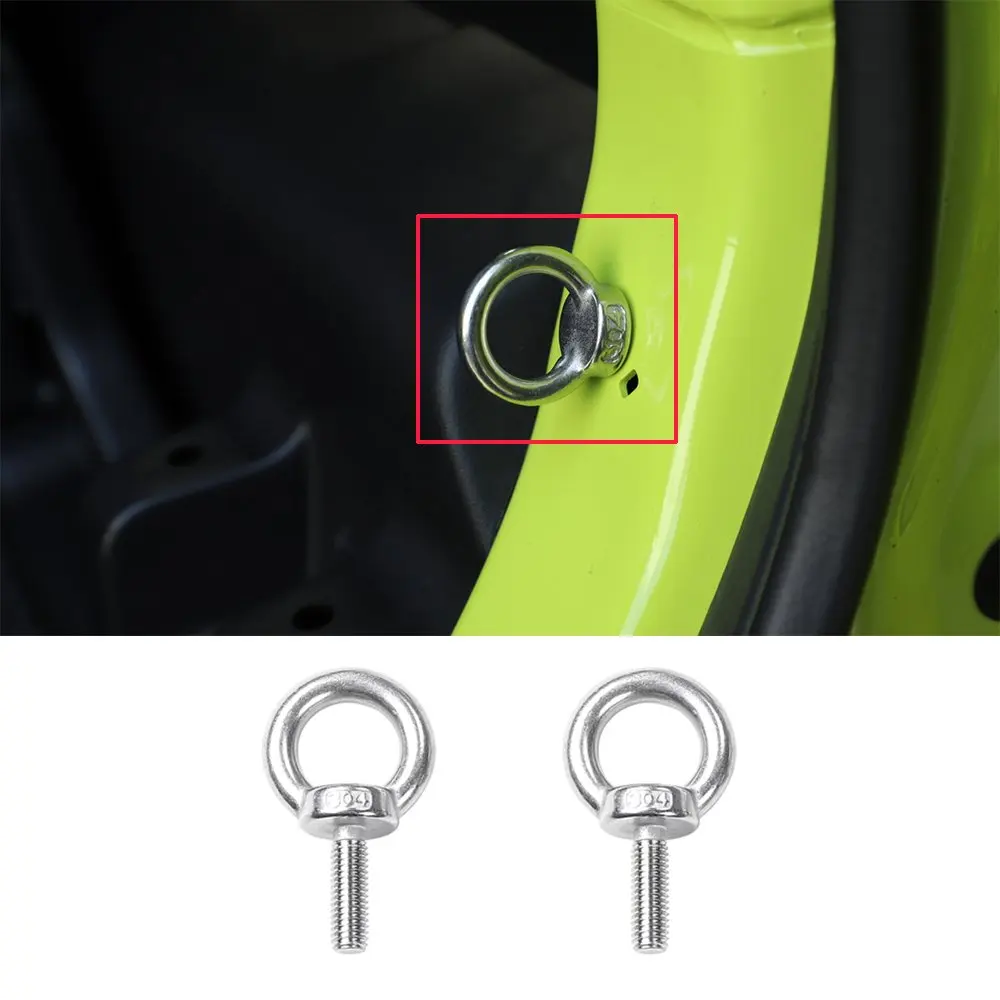 

2 шт., декоративный чехол из нержавеющей стали для Suzuki Jimny 2019 +