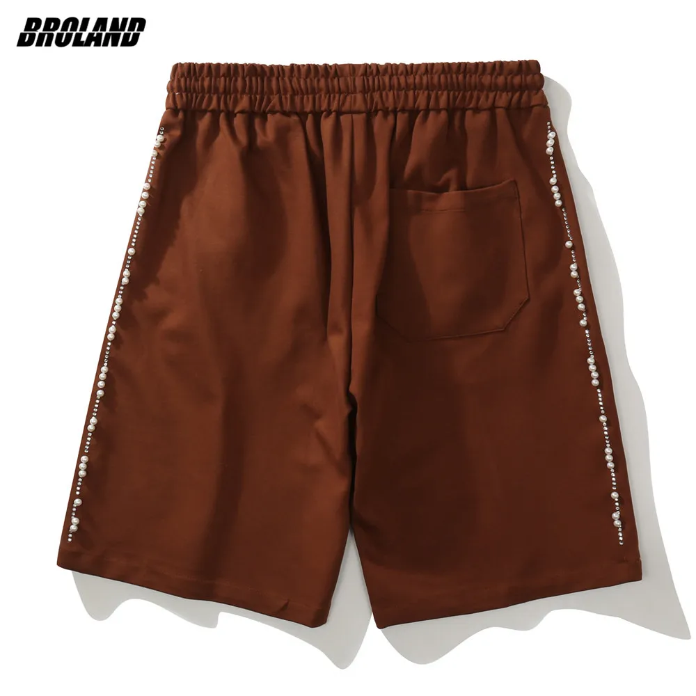 

Short Men Basketball Letters Print 2021 New Summer Hip Hop Oversized Polyester Casual Harajuku Streetwear Mesh Holes Short