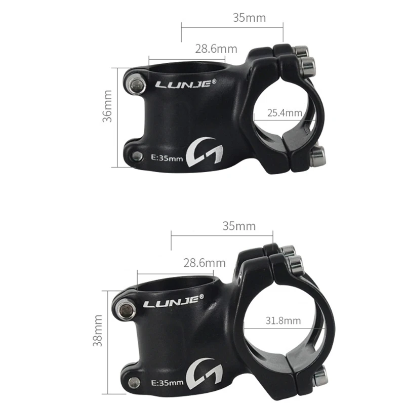 

Mountain Bike Stem Downhill Stem Short Handlebar Stem Riser For Mtb Dh Three Colors Choose D5QD