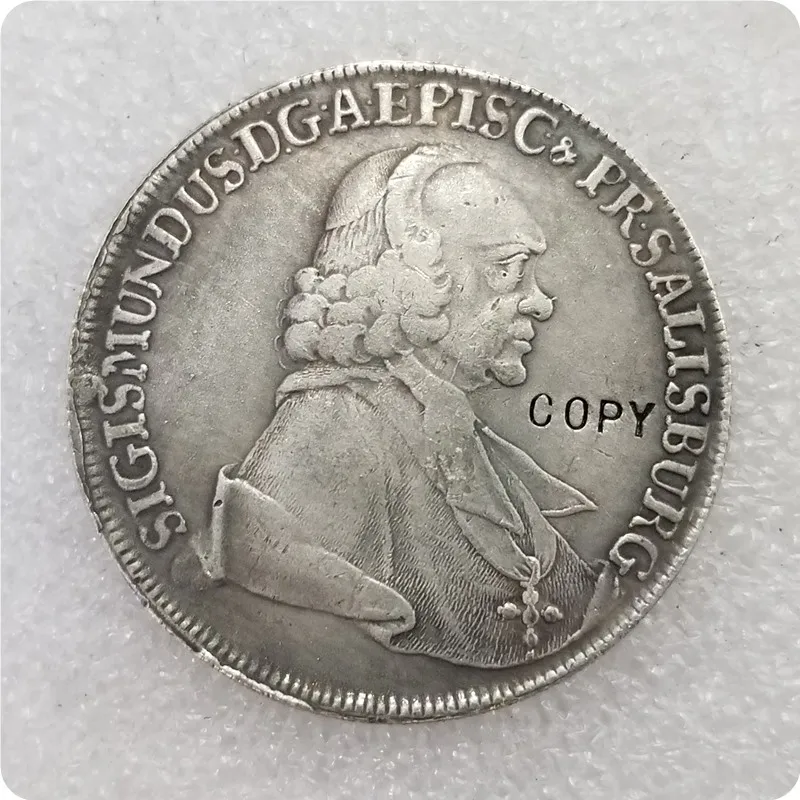 1761 святая Римская империя Сигизмунд III архиепископрик Зальцбург Серебряный