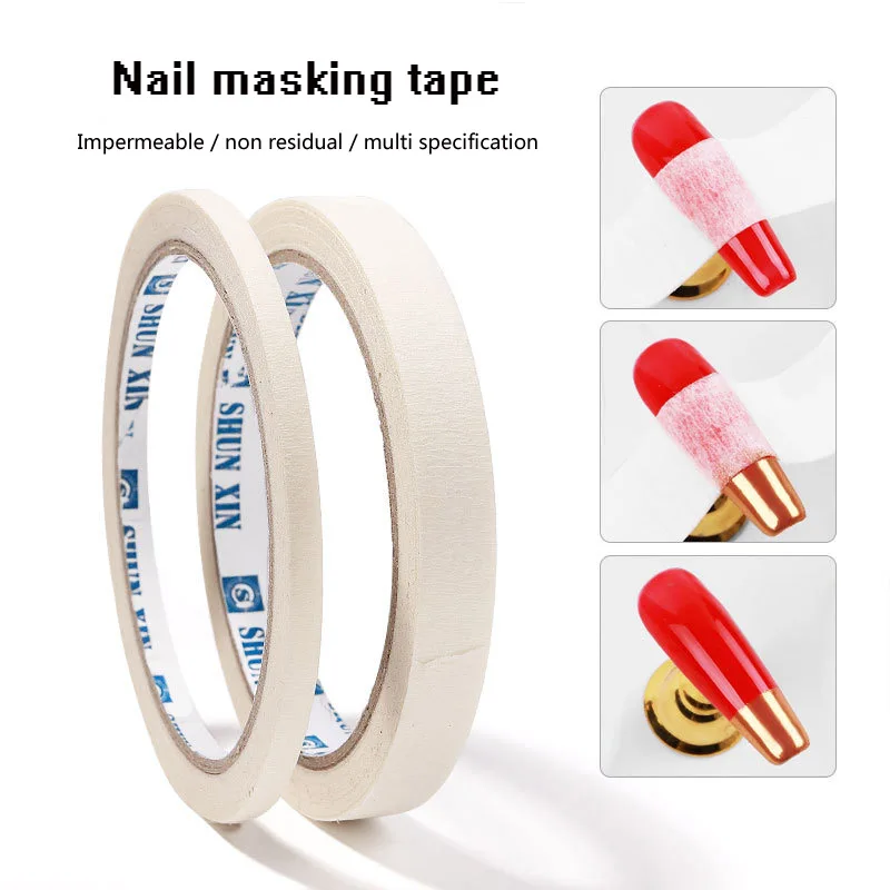 

1Pcs 0.5/1.2mm Nail Art Stripe Adhesive Tape Rolls Decoration Guide Design Tips DIY White Striping Sticker Manicure Tools