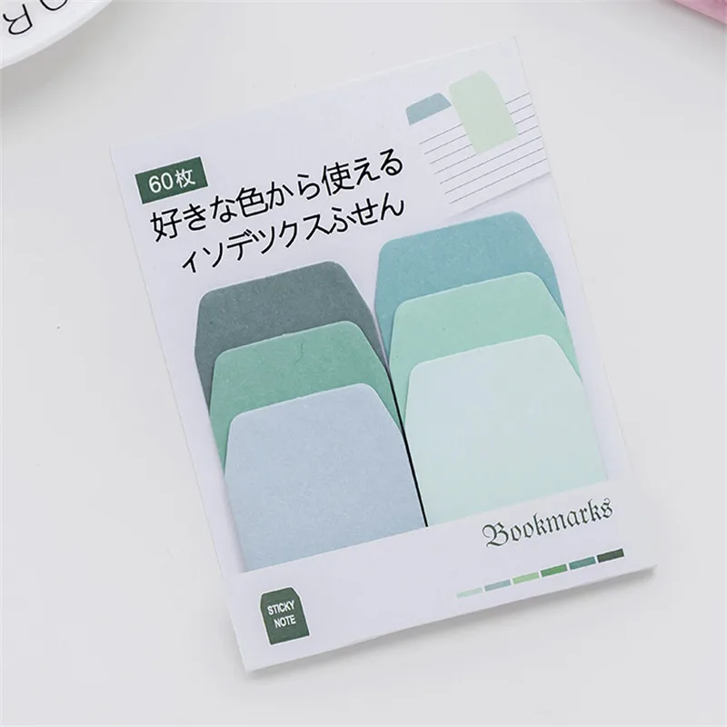 Градиентный цветной блокнот для записей планировщик простая бумага