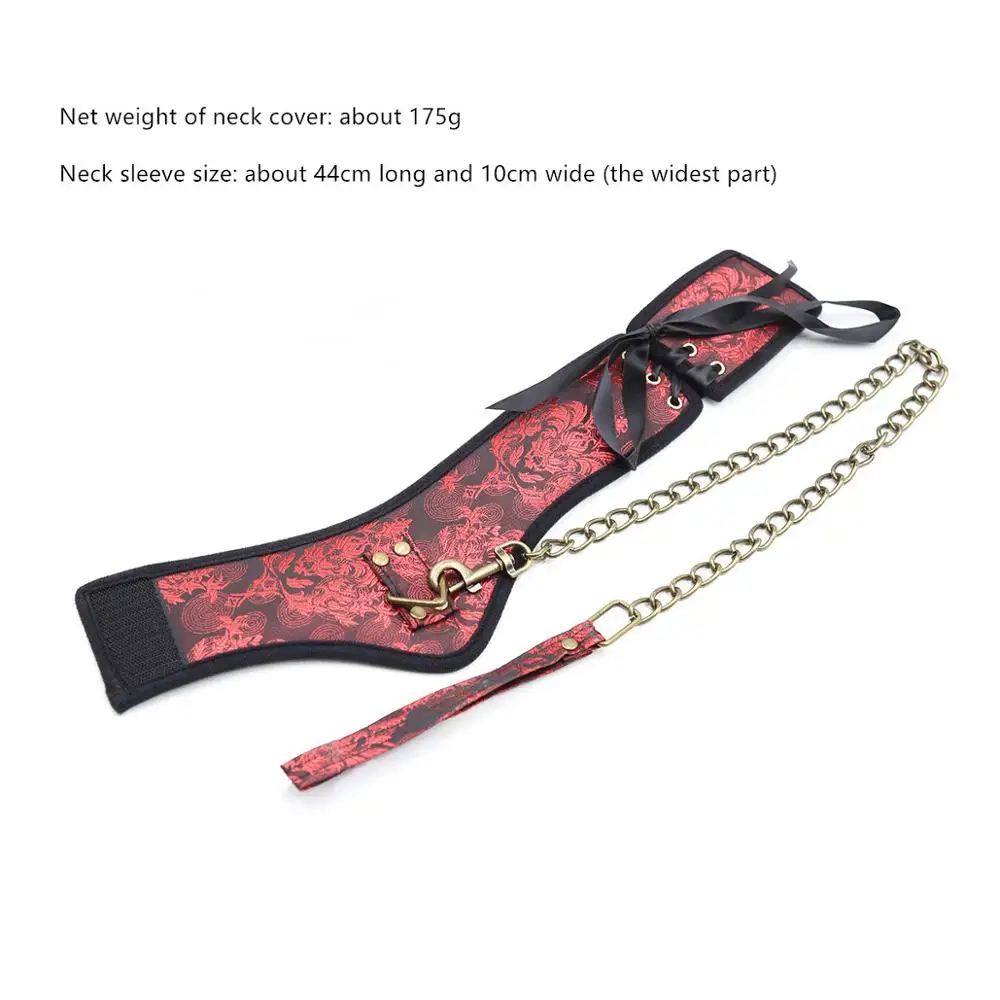 Ошейник с кожаным шнурком Женский аксессуар для связывания истребителями