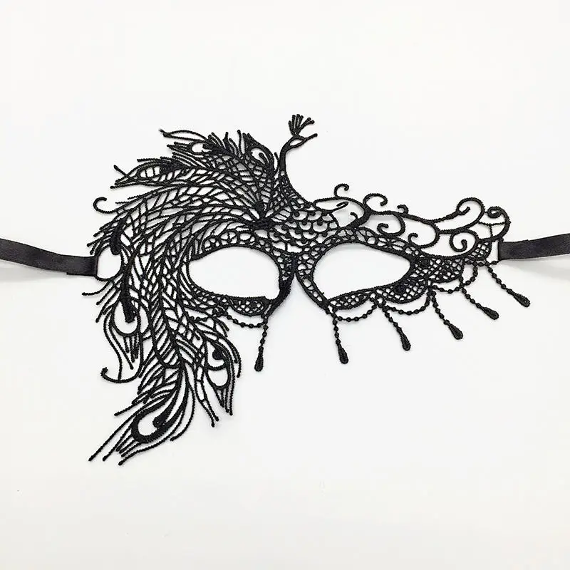 Черные женские Сексуальные Кружевные маски для вечеринок маски для карнавальный на Хэллоуин венецианские костюмы Карнавальная Праздничная маска вечерние принадлежности