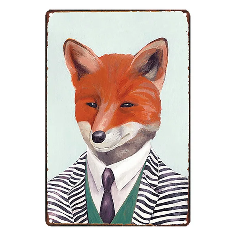 Юмористический декор в виде головы животных металлическая дверь наклейки на