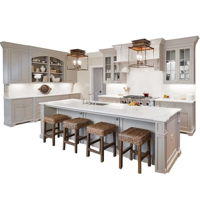 Американский кухонный дизайн 2019|Кухонные шкафы| |