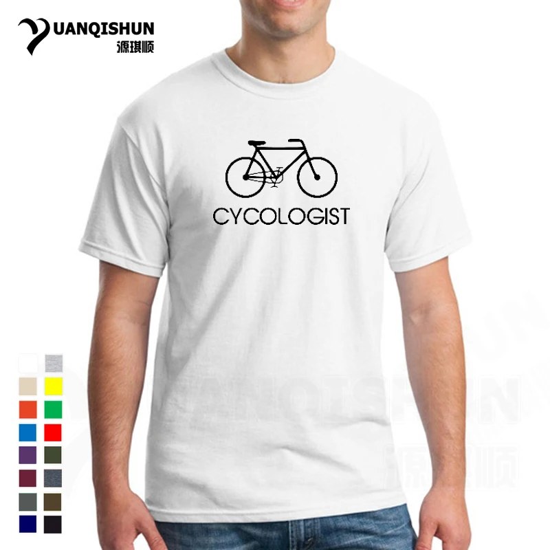 Модная дизайнерская футболка с логотипом велосипеда летняя графическим принтом