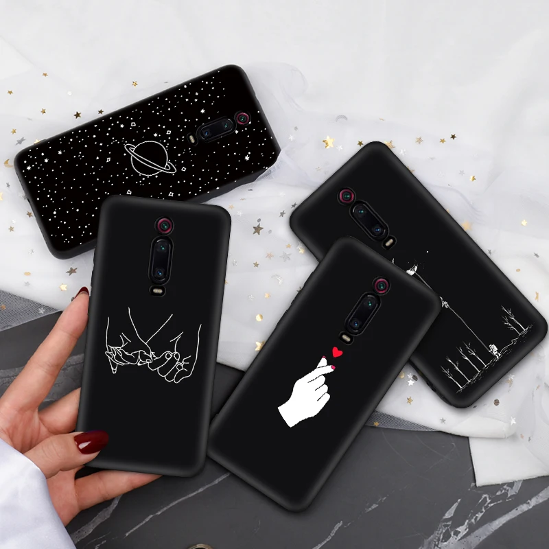 Милый силиконовый чехол из ТПУ с мультяшным рисунком для Xiaomi Mi 9 SE 9T Pro CC9 милый
