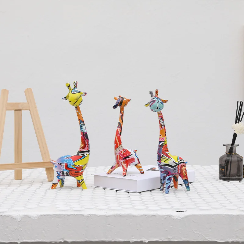 

Color Statue Home Decoration Accessories For Living Room Modern Abstract Sculpture Office Decoration Decorative Statues For Home