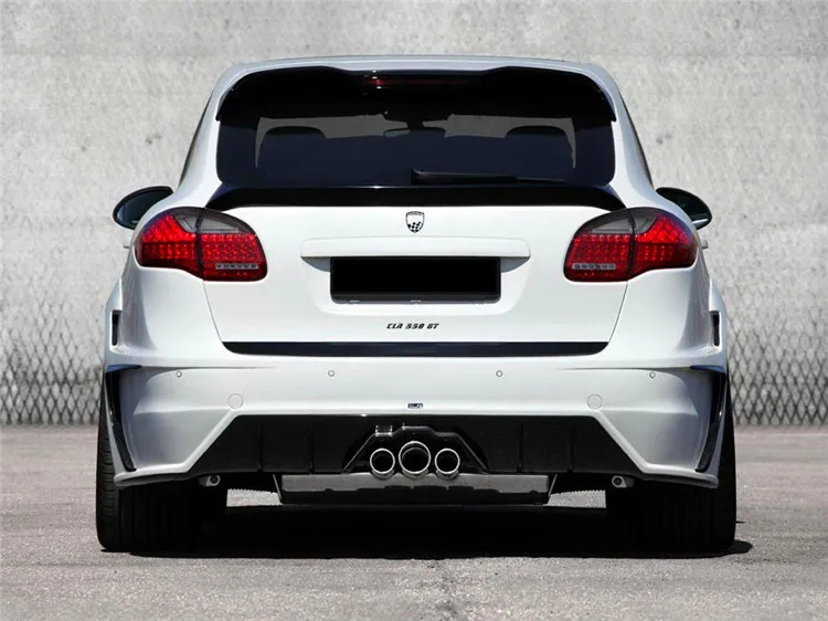 

Fit for Porsches Cayenne 2011-2014 carbon fiber wing tails spoiler