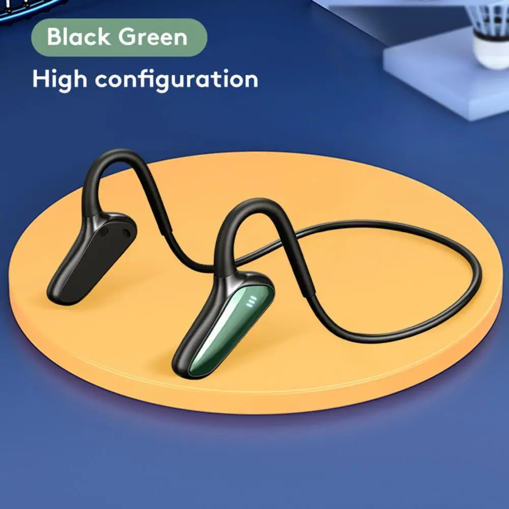 

Comfortable Wearing Compact Bluetooth-compatible 5.2 Bone Conduction Earphone for Fitness