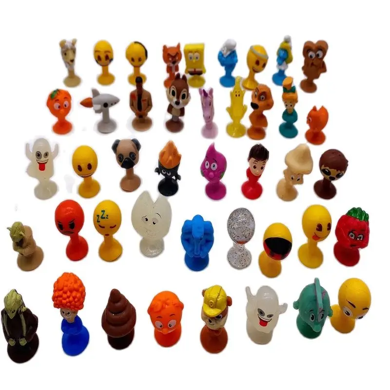Игрушки Мультяшные животные игрушки stikeez мягкие ПВХ фигурки с присоской мини