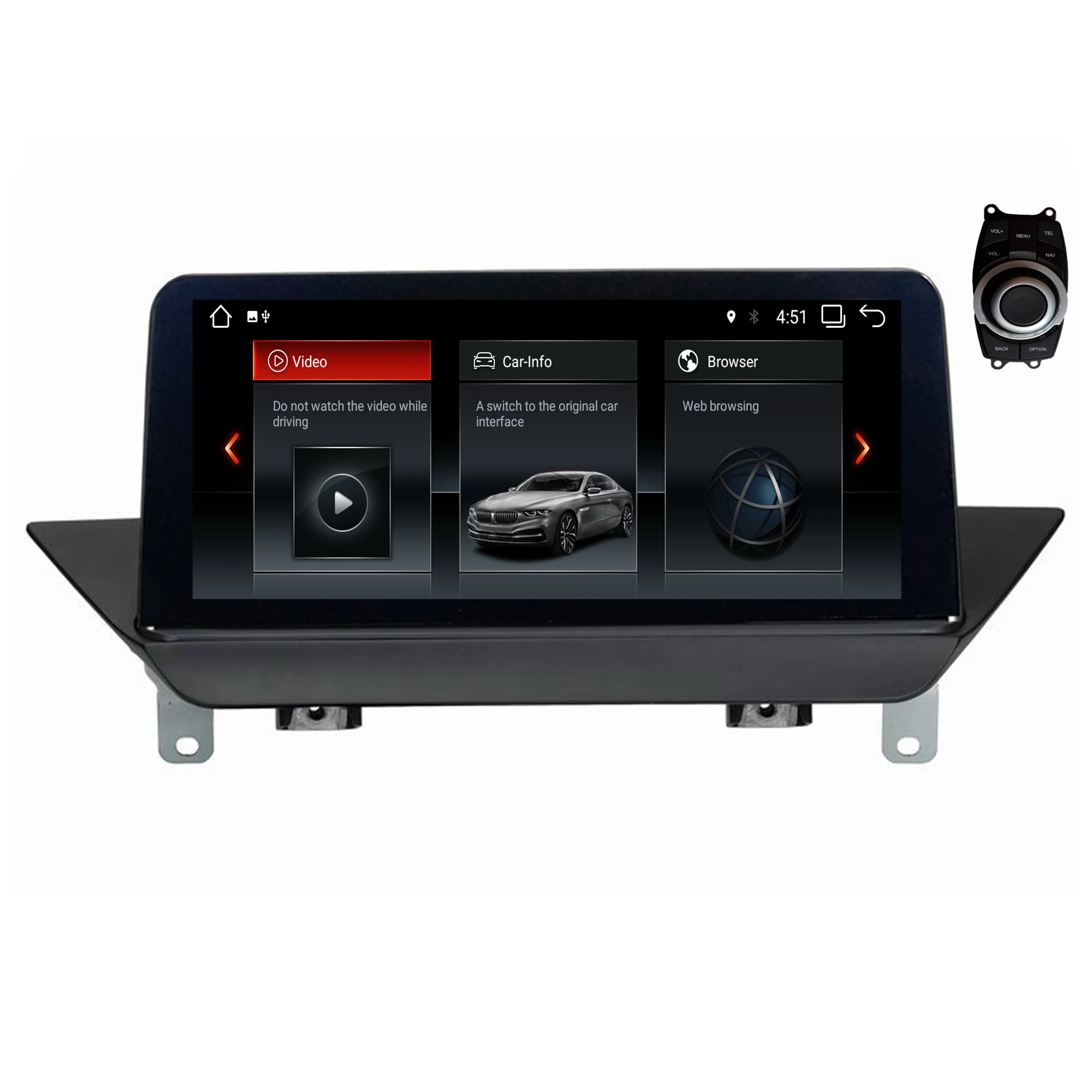 Android 7 1 IPS экран для BMW X1 E84 2009 2015 без оригинальной поставки экрана с IDrive