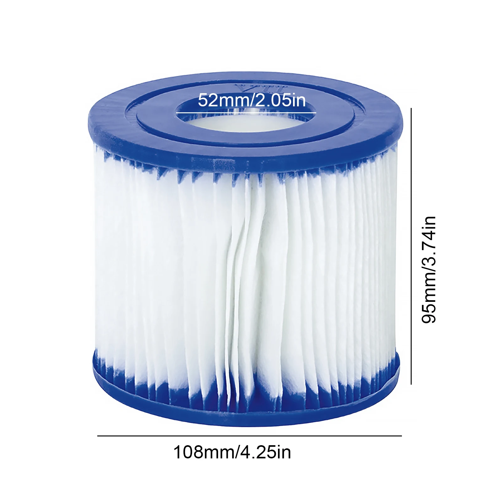 

1Pcs Pool Filter Type D Replacement Filter Cartridge Compatible with 58283E Swimming Pool Accessories Supplies