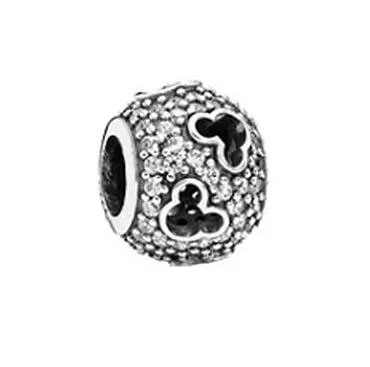 10 New 925 Sterling Silver Fashion capital Pendant Beads Fit Original Diy Bracelet Charms Jewelry making - Цвет: 10