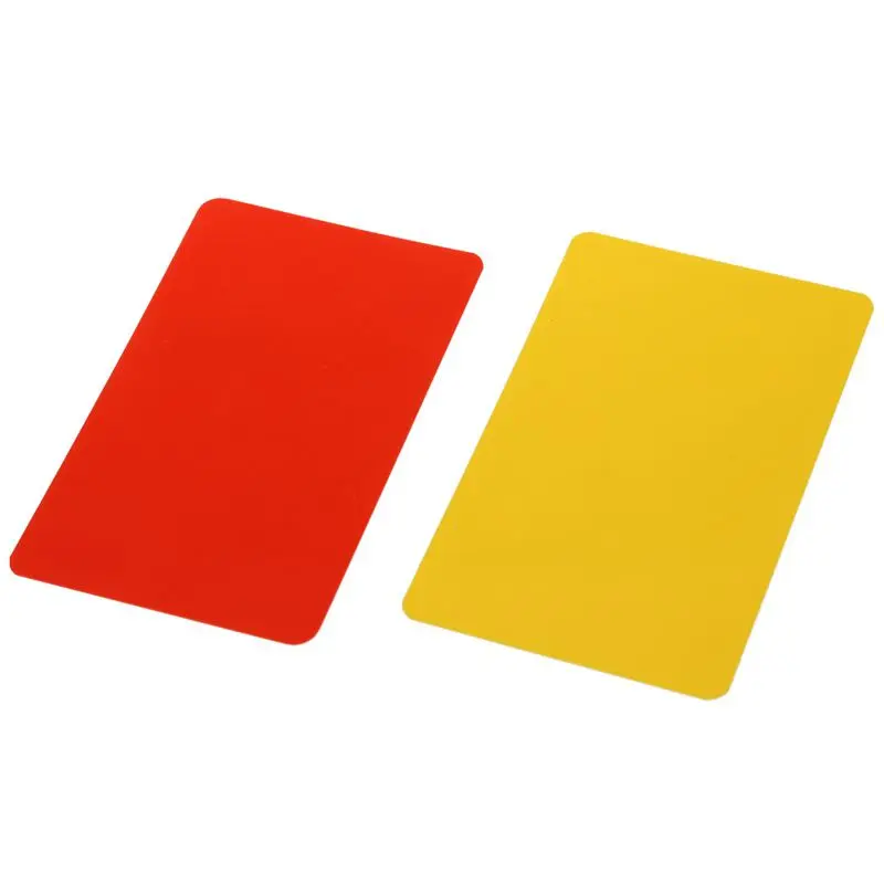 Box for football match referee red and yellow cards | Спорт и развлечения