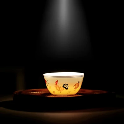 Цзиндэчжэнь Чай чашки Керамика один мастер чайный набор кунг-фу комплект Цвет