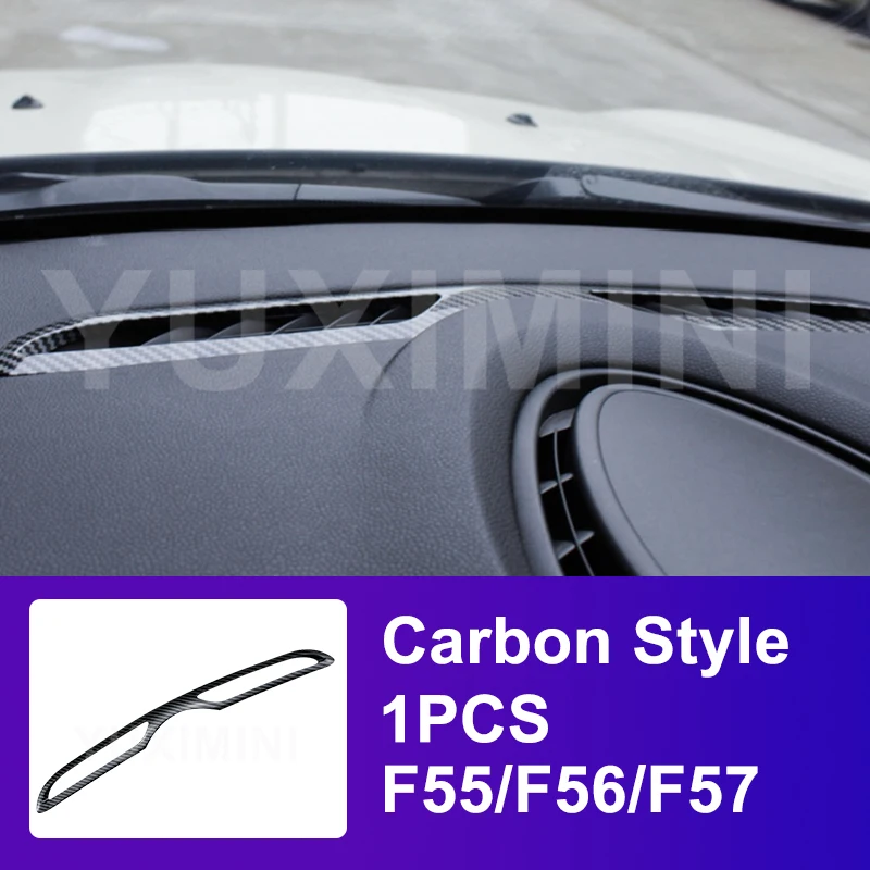 

Автомобильная приборная панель воздуховод ABS пластиковая Декоративная полоса для BMW MINI ONE Cooper S JCW F55 F56 F57 автомобильный Стайлинг Аксессуары для интерьера