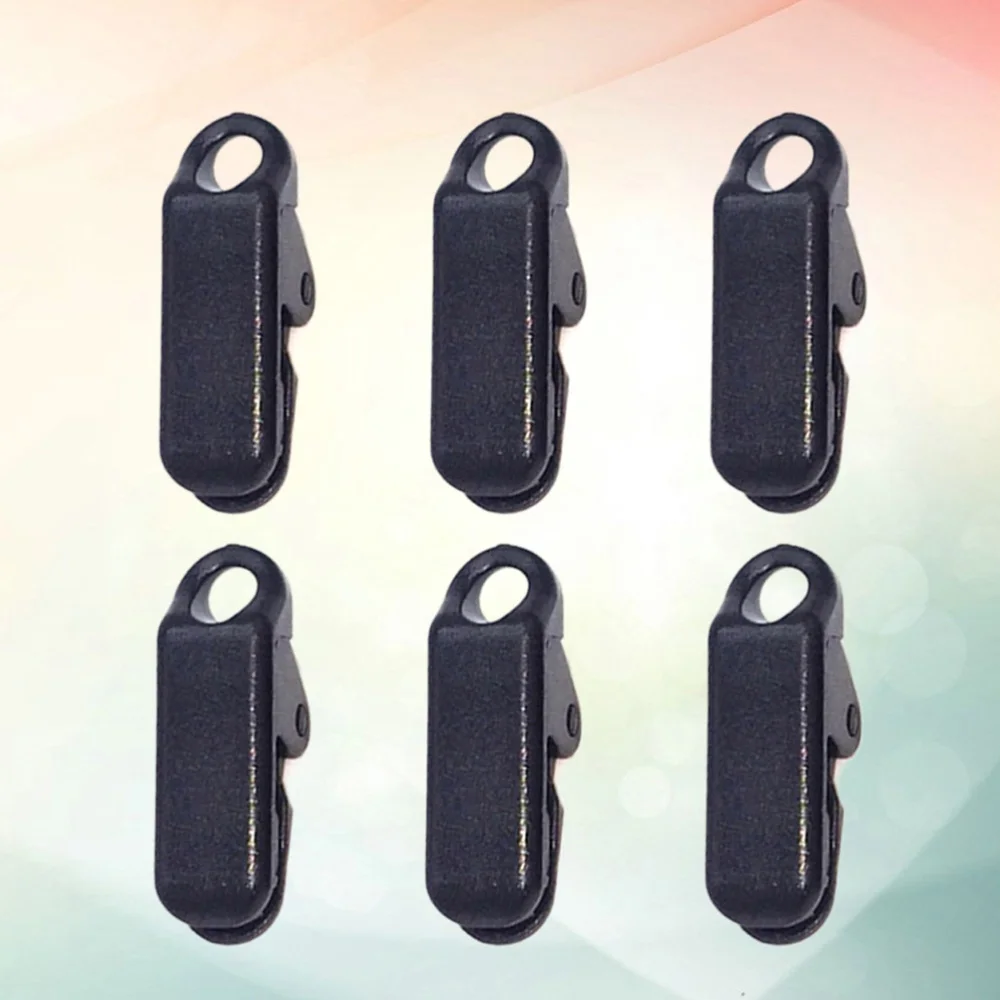 

8 Pcs Clamp Tarp Clips Awning Clamp Set Tent Snaps Camping Clamp Clips Tent Tighten For Outdoors (Black)