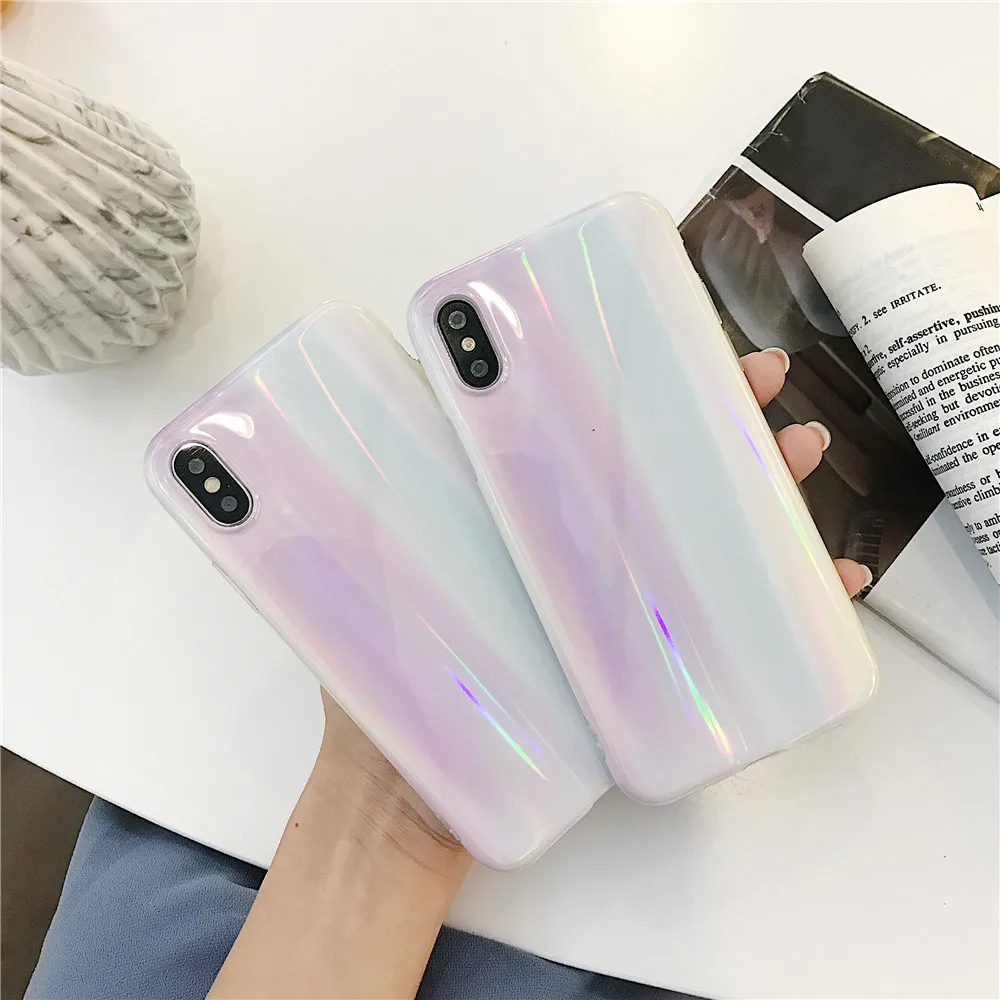Fashion Matte Phone Case For iPhone 7 8 Plus X XS Max XR Lovely Leaves Patterned Hard Back Cover 11 Pro | Мобильные телефоны и