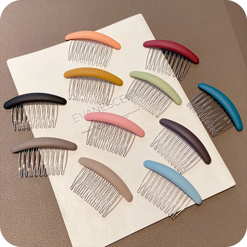 Корейский стиль обратный штекер волос гребень для Бесшовные Заколки корейский