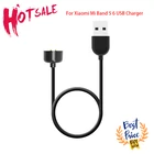 Магнитный зарядный USB-кабель для Xiaomi Mi Band 5 6, зарядный кабель для смарт-браслета miBand 5, зарядный кабель