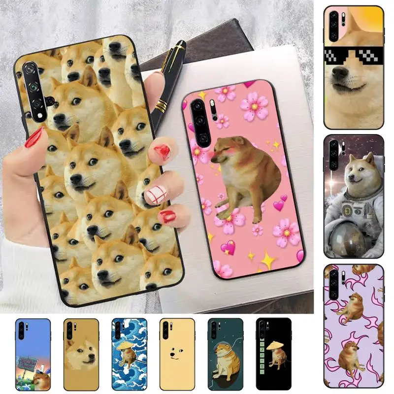 

Cheems Doge Phone Case for Huawei P30 40 20 10 8 9 lite pro plus Psmart2019